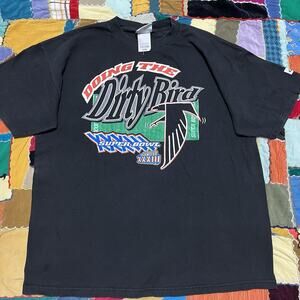 Vintage 1998 Atlanta Falcons Super bowl ‘Dirt Bird’ Black Shirt XL